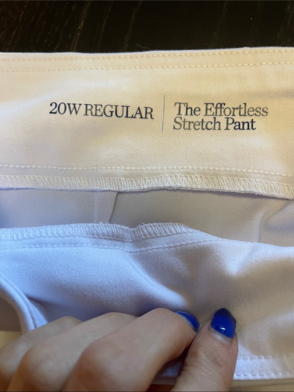 White Stretch Pull-On Pants
Croft & barrow brand size 20 W regular NWT - Picture 7 of 8